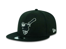 Load image into Gallery viewer, San Diego Padres New Era MLB 9FIFTY 950 Snapback Cap Hat Black Crown/Visor Black/White Friar Logo