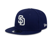 Load image into Gallery viewer, San Diego Padres New Era MLB 9FIFTY 950 Snapback Cap Hat Royal Blue Crown/Visor White Logo