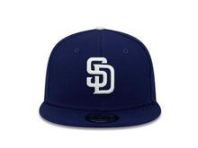 Load image into Gallery viewer, San Diego Padres New Era MLB 9FIFTY 950 Snapback Cap Hat Royal Blue Crown/Visor White Logo