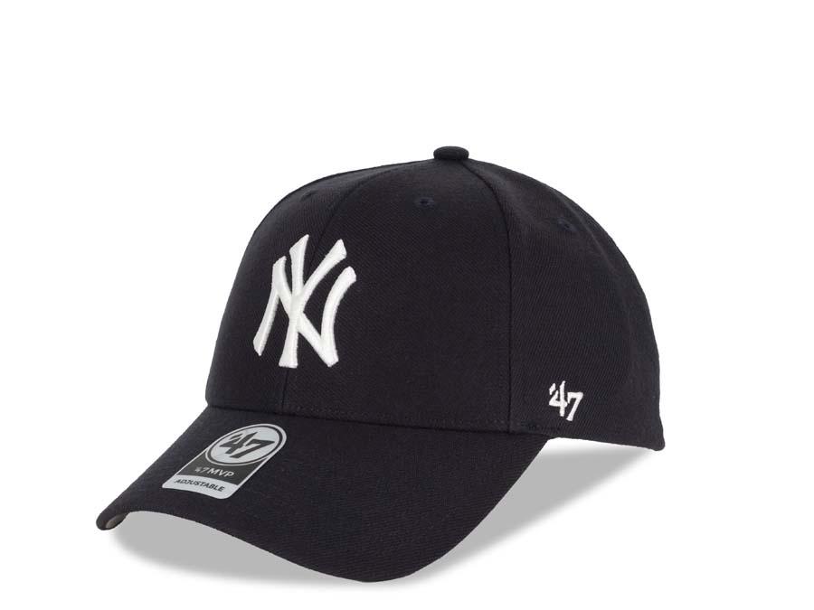 47 MVP ADJUSTABLE HAT. MLB. NEW YORK YANKEES. GRAY.