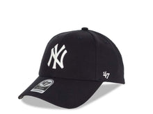 Load image into Gallery viewer, New York Yankees '47 Brand MLB MVP Adjustable Cap Hat Navy Crown/Visor White Logo (Team Color)