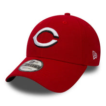 Load image into Gallery viewer, Cincinnati Reds New Era 9FORTY 940 Adjustable Cap Hat Red Crown/Visor White/Black Logo