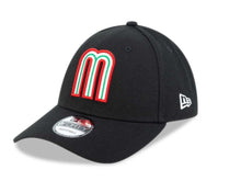 Load image into Gallery viewer, Mexico New Era WBC 9FORTY 940 Adjustable Cap Hat Team Color Black Crown/Visor Green/White/Red Logo