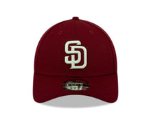 Load image into Gallery viewer, San Diego Padres New Era MLB 9FORTY 940 Adjustable Cap Hat Maroon Crown/Visor WhiteLogo