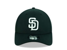 Load image into Gallery viewer, San Diego Padres New Era MLB 39THIRTY 3930 Flexfit Cap Hat Black Crown/Visor White Logo