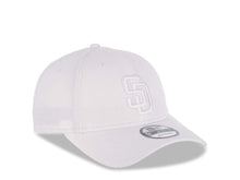 Load image into Gallery viewer, San Diego Padres New Era MLB 9FORTY 940 Adjustable Cap Hat White Crown/Visor White Logo