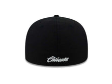 Load image into Gallery viewer, Xolos de Tijuana New Era Liga MX 59FIFTY 5950 Fitted Cap Hat Black Crown/Visor White ??úTJ??Ñ Logo