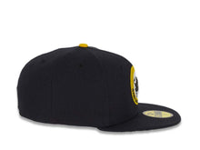 Load image into Gallery viewer, San Diego Padres New Era MLB 59Fifty 5950 Fitted Cap Hat Navy Crown/Visor Brown/White/Gold Friar Logo