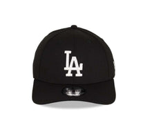Load image into Gallery viewer, Los Angeles Dodgers New Era MLB 9FORTY 940 Adjustable Cap Hat Black Crown/Visor White Logo
