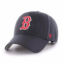 Load image into Gallery viewer, Boston Red Sox '47 Brand MLB MVP Adjustable Cap Hat Navy Blue Crown/Visor Team Color Logo
