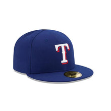 Load image into Gallery viewer, (Infant) Texas Rangers New Era MLB 59FIFTY 5950 My 1st First Fitted Cap Hat Royal Blue Crown/Visor White/Red Logo