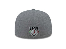 Load image into Gallery viewer, Tijuana Toros New Era 59FIFTY 5950 Fitted Cap Hat Heather Gray Crown/Visor Black Logo