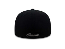 Load image into Gallery viewer, Xolos de Tijuana New Era Liga MX 59FIFTY 5950 Fitted Cap Hat Black Crown/Visor Dark Gray ??úX??Ñ Logo