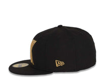 Load image into Gallery viewer, Xolos de Tijuana New Era Liga MX 59FIFTY 5950 Fitted Cap Hat Black Crown/Visor Gold ??úX??Ñ Logo
