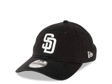 Load image into Gallery viewer, San Diego Padres New Era MLB 9TWENTY 920 Adjustable Cap Hat Black Crown/Visor White Logo