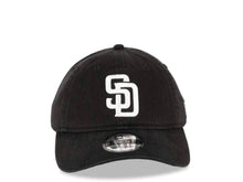 Load image into Gallery viewer, San Diego Padres New Era MLB 9TWENTY 920 Adjustable Cap Hat Black Crown/Visor White Logo