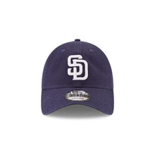 Load image into Gallery viewer, (Youth) San Diego Padres New Era MLB 9TWENTY 920 Adjustable Cap Hat Team Color Navy Crown/Visor White Logo