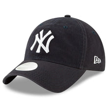 Load image into Gallery viewer, (Women) New York Yankees New Era MLB 9TWENTY 920 Adjustable Buckle Closure Cap Hat Dark Navy Crown/Visor White Logo