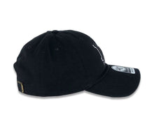 Load image into Gallery viewer, Los Angeles Dodgers '47 MLB Clean Up Adjustable Cap Hat Black Crown/Visor Black/White Logo