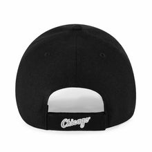 Load image into Gallery viewer, Chicago White Sox '47 Brand MLB MVP Adjustable Cap Hat Black Crown/Visor White Logo