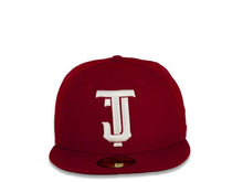 Load image into Gallery viewer, Tijuana Toros New Era LMB 59FIFTY 5950 Fitted Cap Hat Red Crown/Visor White ??úTJ??Ñ Logo
