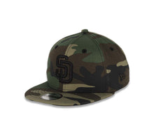 Load image into Gallery viewer, (Youth) San Diego Padres New Era MLB 9FIFTY 950 Kid Snapback Cap Hat Camo Crown/Visor Black Logo