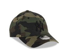 Load image into Gallery viewer, New York Yankees New Era MLB 9FORTY 940 Adjustable Cap Hat Camo Crown/Visor Black Logo Black UV