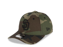 Load image into Gallery viewer, San Diego Padres New Era MLB 9FORTY 940 Adjustable Cap Hat Camo Crown/Visor Black Logo
