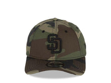 Load image into Gallery viewer, San Diego Padres New Era MLB 9FORTY 940 Adjustable Cap Hat Camo Crown/Visor Black Logo