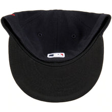 Load image into Gallery viewer, (Infant) Cleveland Indians New Era MLB 59FIFTY 5950 Fitted Cap Hat Team Color Dark Navy Crown/Visor Red Logo (My 1st First)