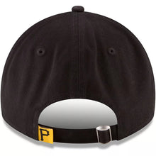 Load image into Gallery viewer, Pittsburgh Pirates New Era MLB 9TWENTY 920 Adjustable Cap Hat Black Crown/Visor Team Color Logo