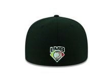 Load image into Gallery viewer, Tijuana Toros New Era LMB 59FIFTY 5950 Fitted Cap Hat Black Crown/Visor Red "TOROS" Logo