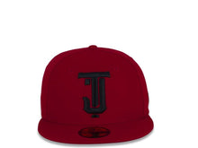 Load image into Gallery viewer, Tijuana Toros New Era LMB 59FIFTY 5950 Fitted Cap Hat Red Crown/Visor Black ??úTJ??Ñ Logo