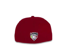 Load image into Gallery viewer, Tijuana Toros New Era LMB 59FIFTY 5950 Fitted Cap Hat Red Crown/Visor Black ??úTJ??Ñ Logo
