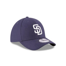 Load image into Gallery viewer, San Diego Padres New Era MLB 39THIRTY 3930 Flexfit Cap Hat Diamond Era Navy Crown/Visor White Logo