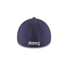 Load image into Gallery viewer, San Diego Padres New Era MLB 39THIRTY 3930 Flexfit Cap Hat Diamond Era Navy Crown/Visor White Logo