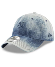 Load image into Gallery viewer, New York Yankees New Era MLB 9FORTY 940 Adjustable Cap Hat Blue Denim Crown/Visor Navy Logo