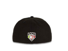 Load image into Gallery viewer, (Youth) Tijuana Toros New Era LMB 59FIFTY 5950 Fitted Cap Team Color Hat Black Crown/Visor Red/White "TJ" Logo
