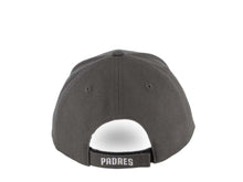Load image into Gallery viewer, San Diego Padres '47 Brand MLB MVP Adjustable Cap Hat Dark Gray Crown/Visor White Logo