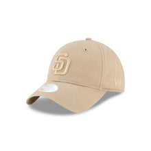 Load image into Gallery viewer, San Diego Padres New Era MLB 9TWENTY 920 Adjustable Cap Hat Wheat Crown/Visor Wheat Color Logo