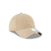 Load image into Gallery viewer, San Diego Padres New Era MLB 9TWENTY 920 Adjustable Cap Hat Wheat Crown/Visor Wheat Color Logo
