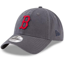 Load image into Gallery viewer, Boston Red Sox New Era MLB 9TWENTY 920 Adjustable Cap Hat Dark Gray Crown/Visor Red/Navy Blue Logo