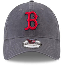 Load image into Gallery viewer, Boston Red Sox New Era MLB 9TWENTY 920 Adjustable Cap Hat Dark Gray Crown/Visor Red/Navy Blue Logo