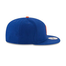 Load image into Gallery viewer, New York Mets New Era MLB 9Fifty 950 Snapback Cap Hat Royal Blue Crown/Visor Orange Logo