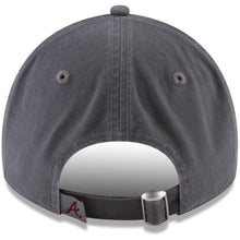 Load image into Gallery viewer, Atlanta Braves New Era MLB 9TWENTY 920 Adjustable Cap Hat Gray Crown/Visor Navy/Red Logo