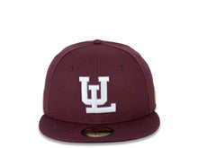 Load image into Gallery viewer, Algodoneros de Unión Laguna New Era LMB 59FIFTY 5950 Fitted Cap Hat Maroon Crown/Visor White Logo