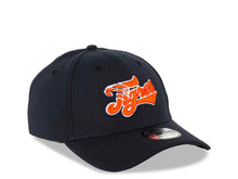Load image into Gallery viewer, Tigres de Quintana Roo New Era LMB 39THIRTY 3930 Flexfit Cap Hat Navy Blue Crown/Visor White/Orange Logo