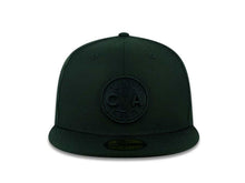 Load image into Gallery viewer, Club America New Era 59FIFTY Soccer 5950 Fitted Cap Hat All Black Crown/Visor Black Logo