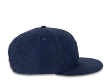 Load image into Gallery viewer, Detroit Tigers New Era MLB 9FIFTY 950 Snapback Suede Material Cap Hat Navy Blue Crown/Visor Navy Blue Logo (Spring Suede)