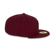 Load image into Gallery viewer, San Diego Padres New Era MLB 59FIFTY 5950 Fitted Cap Hat Caridnal Crown/Visor Black Logo